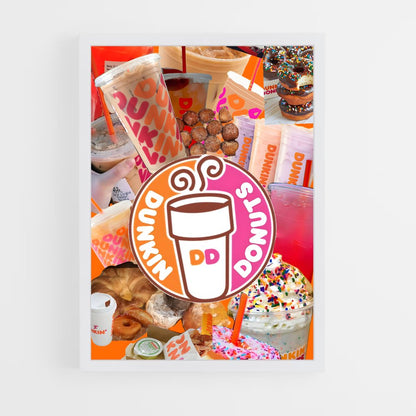 ap-dunkin donuts-6 cadre Blanc