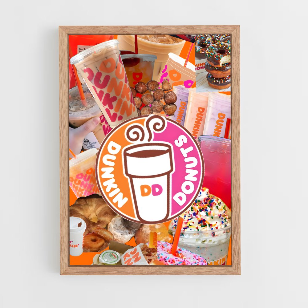 ap-dunkin donuts-6 cadre Bois clair
