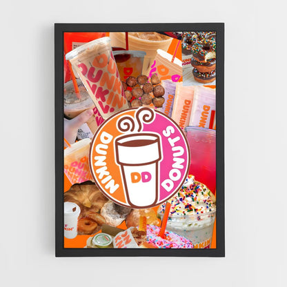 ap-dunkin donuts-6 cadre Noir