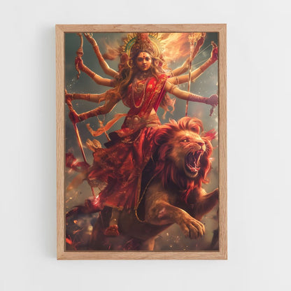ap-durga-1 cadre Bois clair