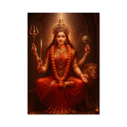 Poster Durga Divinité