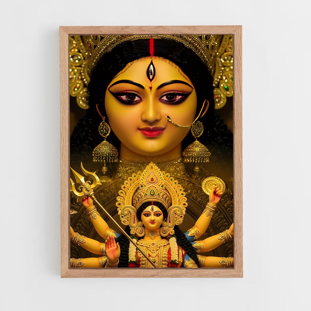 ap-durga-15 cadre Bois clair