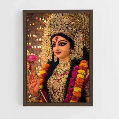 ap-durga-6 cadre Bois foncé