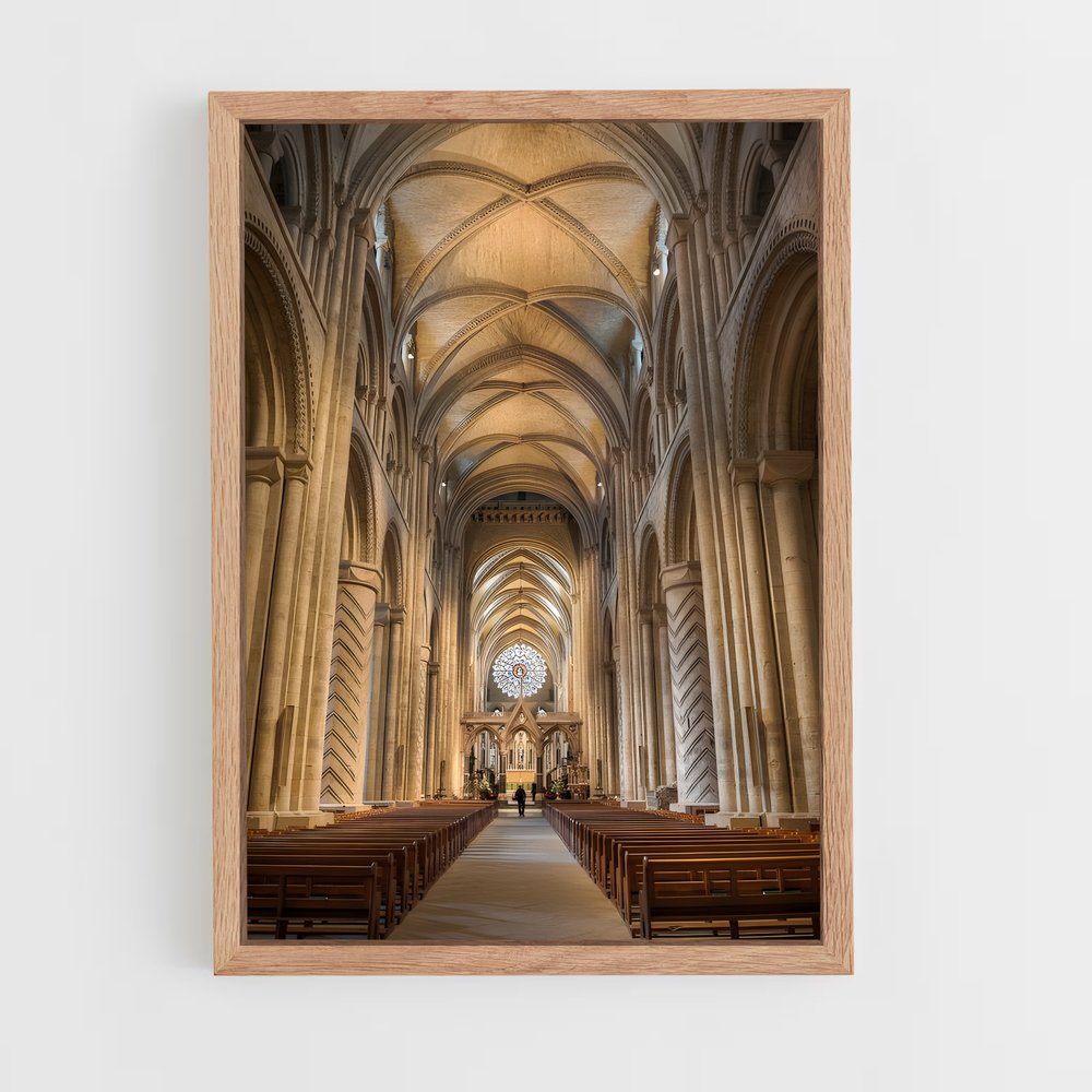 ap-durham cathedral-1 cadre Bois clair