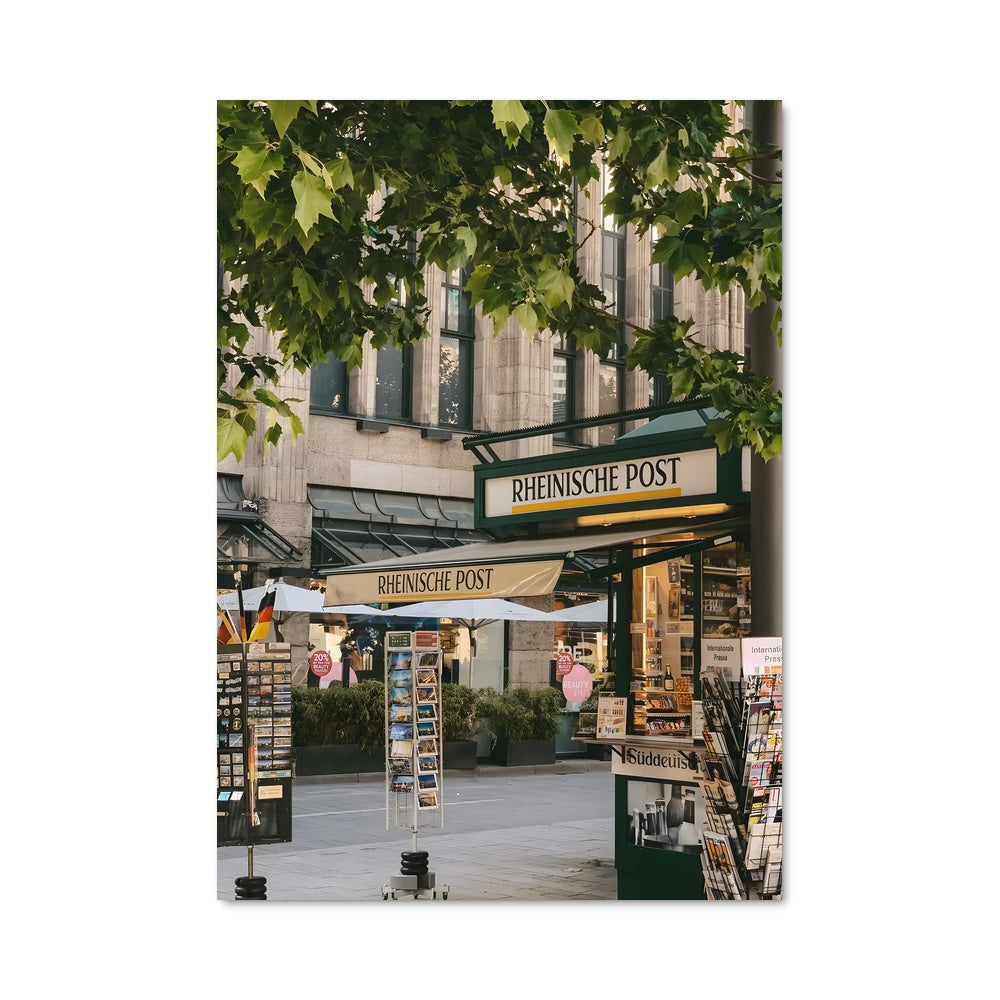 Poster Rue de Dusseldorf