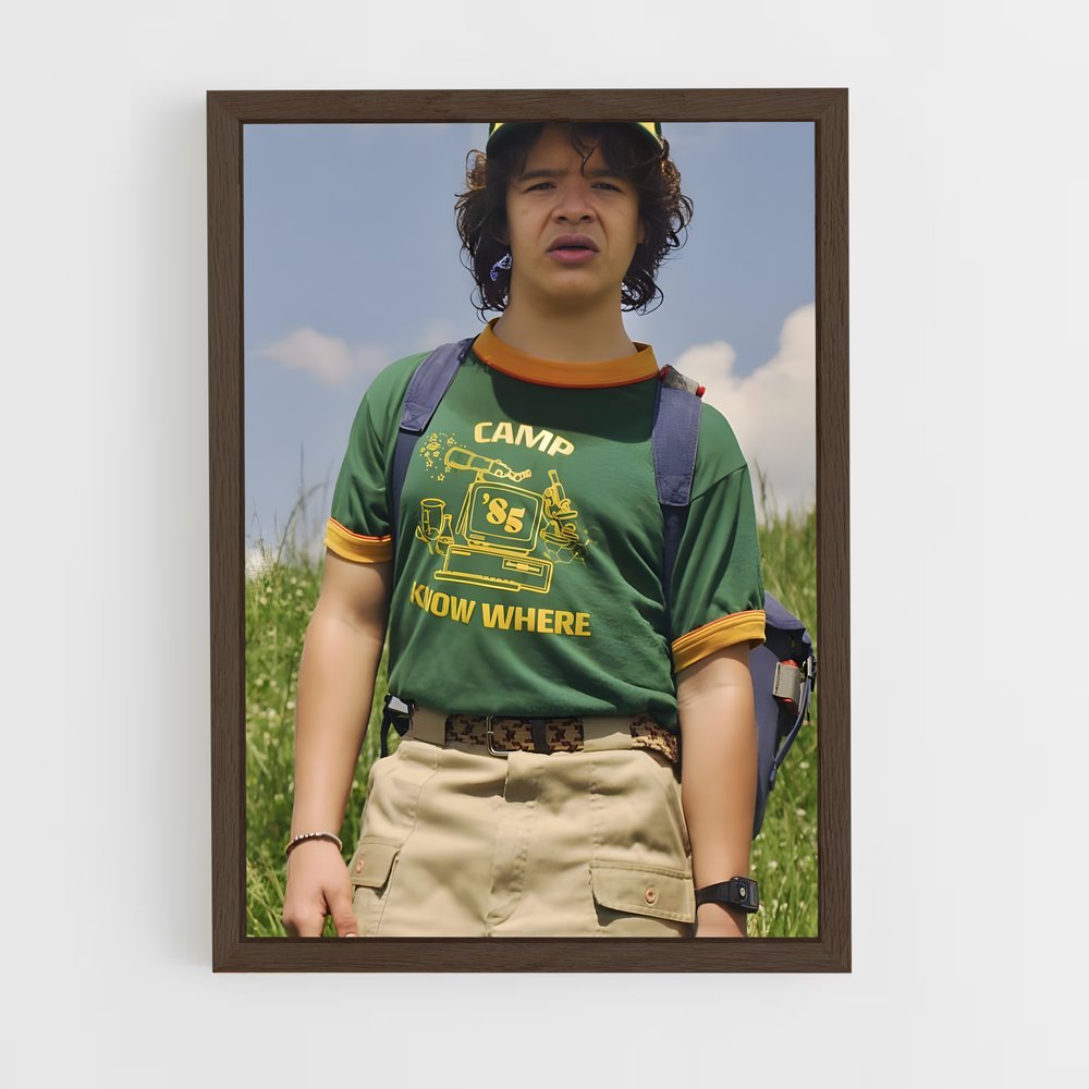 ap-dustin henderson-2 cadre Bois foncé