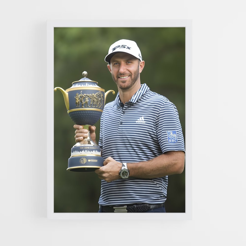 ap-dustin johnson-2 cadre Blanc