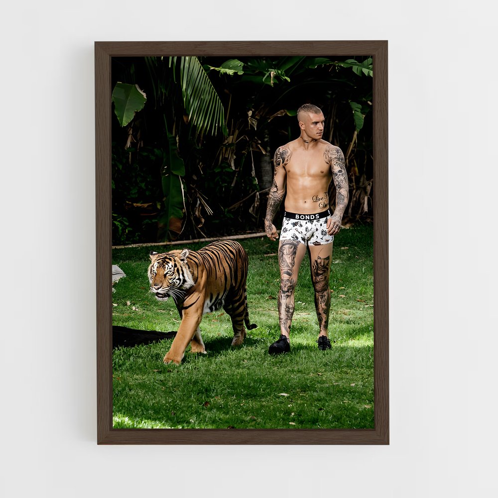 ap-dustin martin-1 cadre Bois foncé