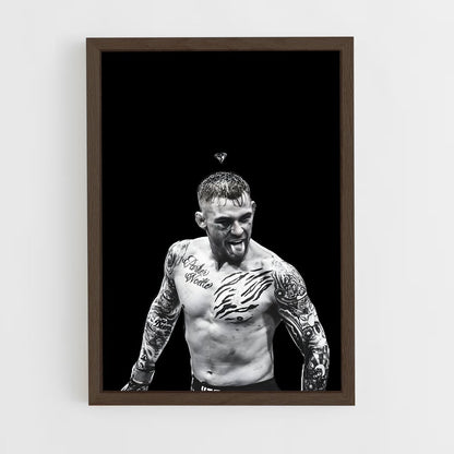 ap-dustin poirier-6 cadre Bois foncé