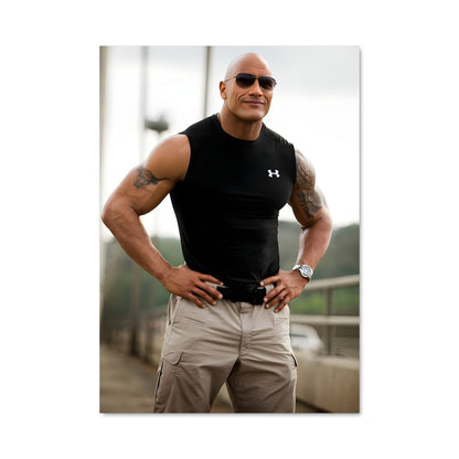 Poster Dwayne johnson 6475