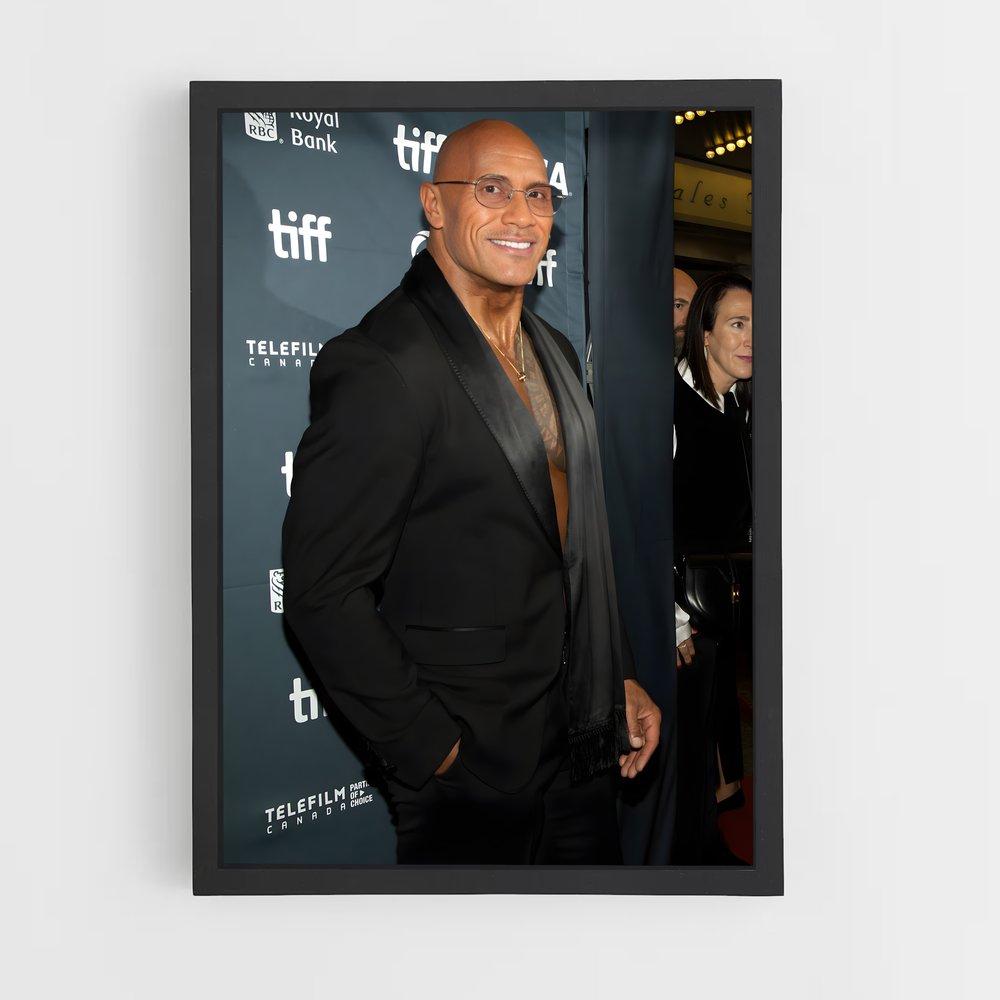 ap-dwayne johnson-4 cadre Noir