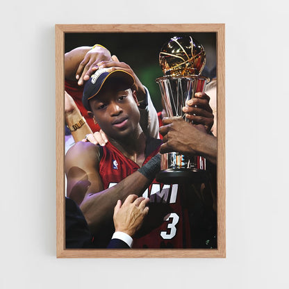 ap-dwyane wade-1 cadre Bois clair