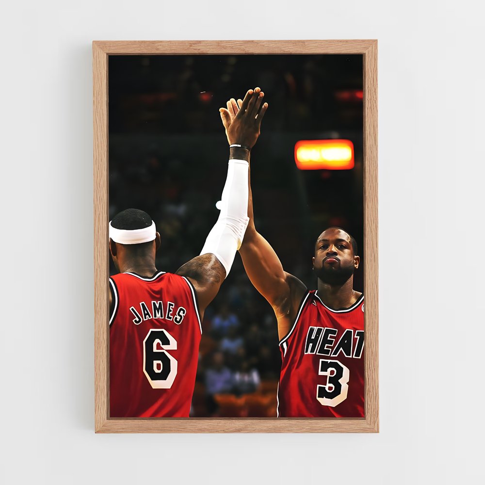 ap-dwyane wade-4 cadre Bois clair