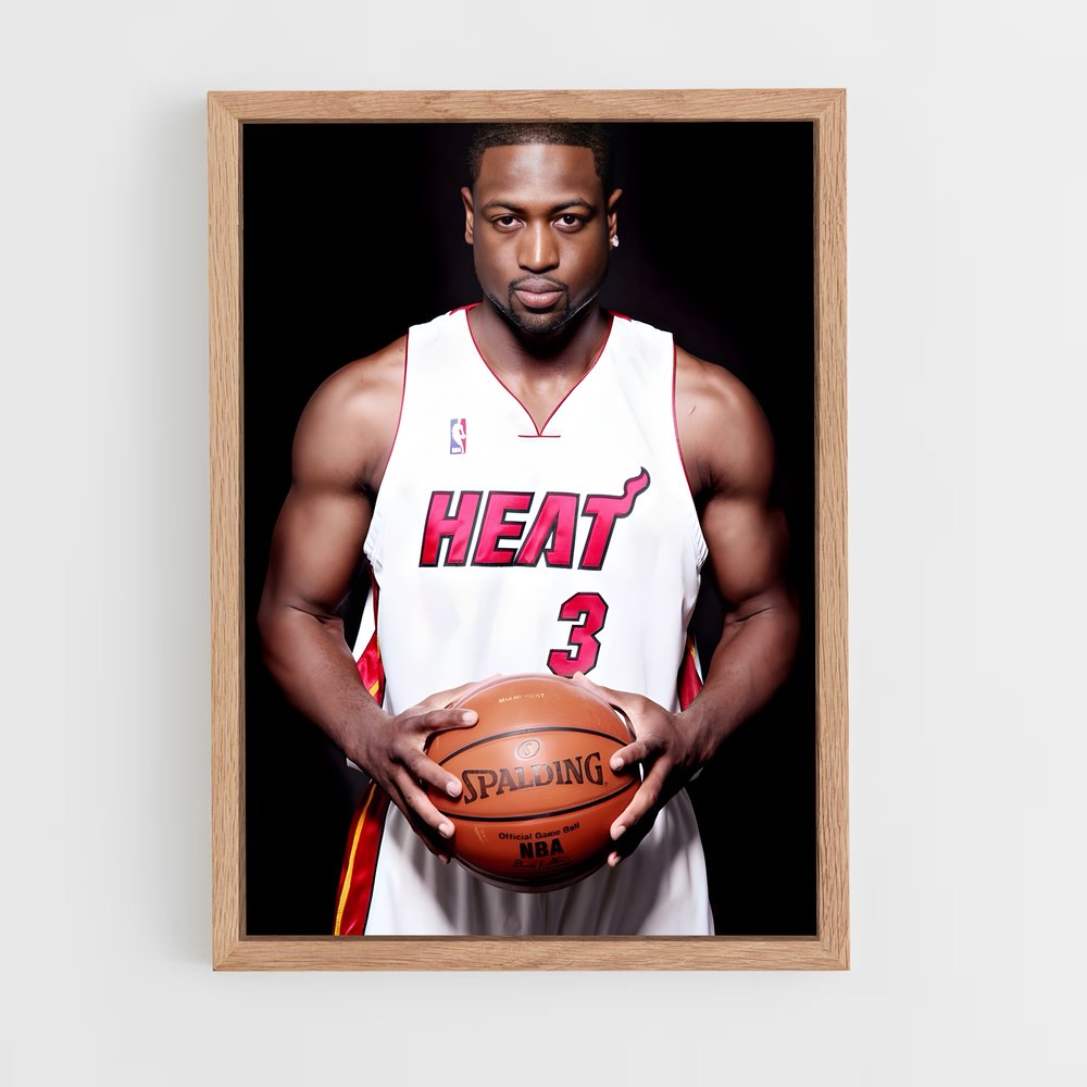 ap-dwyane wade-5 cadre Bois clair