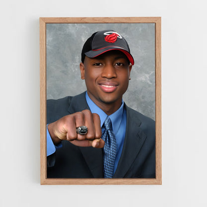 ap-dwyane wade-6 cadre Bois clair