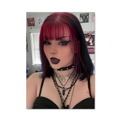 Poster E-girl en Rouge