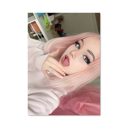 Poster E-girl en Rose