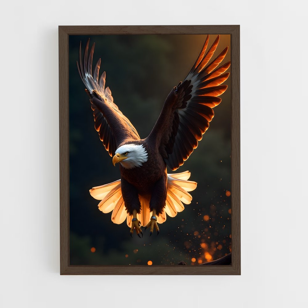 ap-eagle-5 cadre Bois foncé