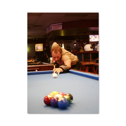 Poster Le Maestro du Billard