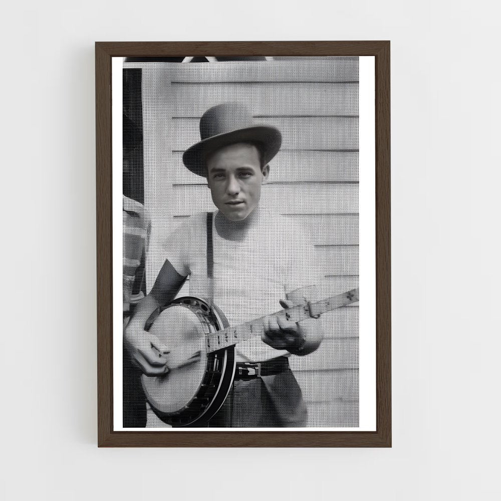 ap-earl scruggs-1 cadre Bois foncé