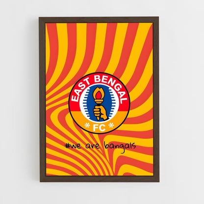 ap-east bengal fc-5 cadre Bois foncé