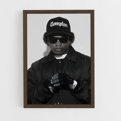 ap-eazy-e-1 cadre Bois foncé