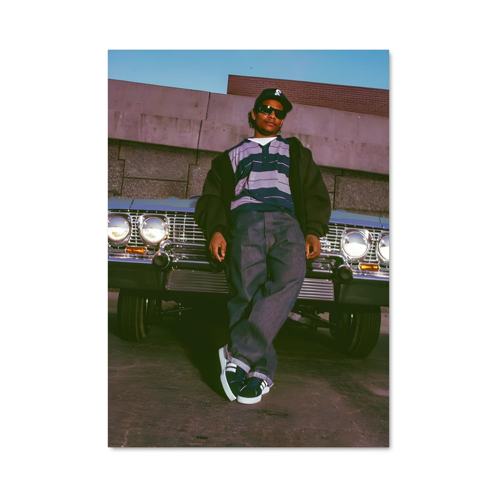 Poster Eazy-E Sur Le Toit