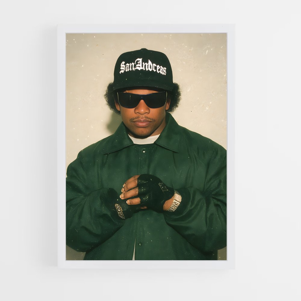 ap-eazy-e-4 cadre Blanc
