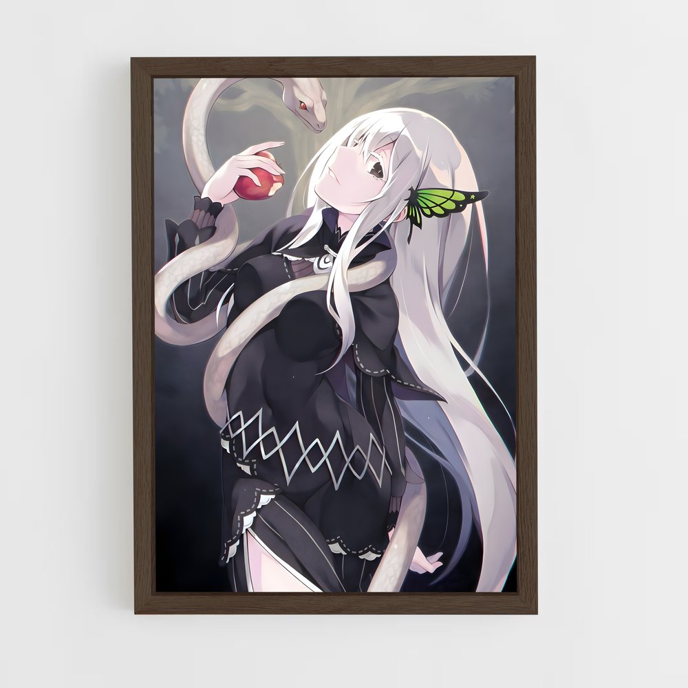 ap-echidna-8 cadre Bois foncé