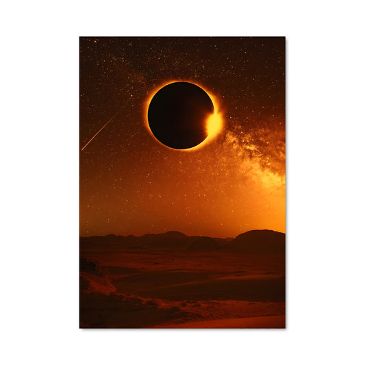 Poster Trou Noir Céleste