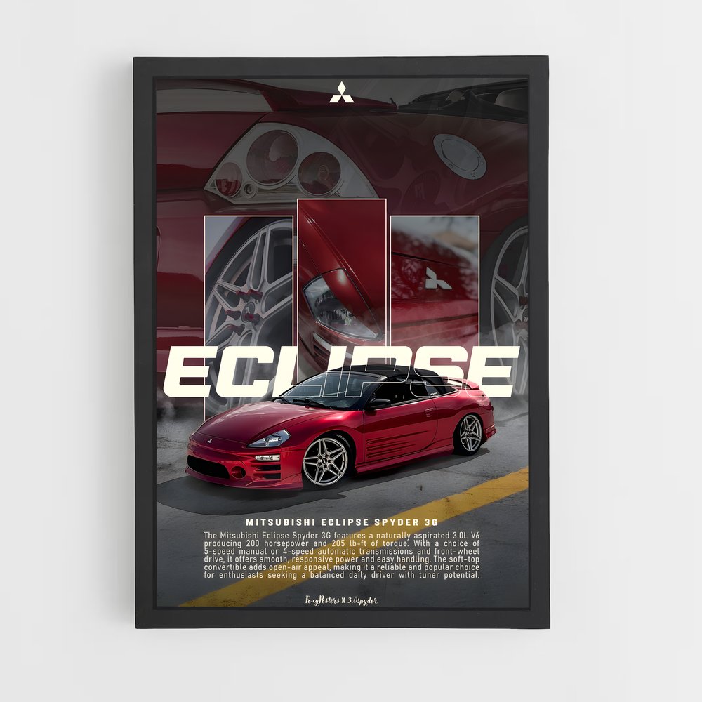 ap-eclipse spyder-2 cadre Noir