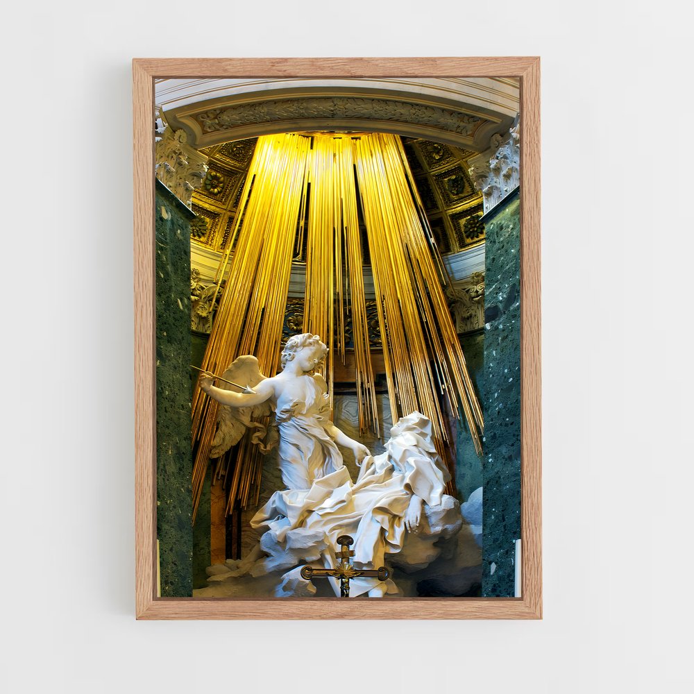 ap-ecstasy of saint teresa bernini-3 cadre Bois clair