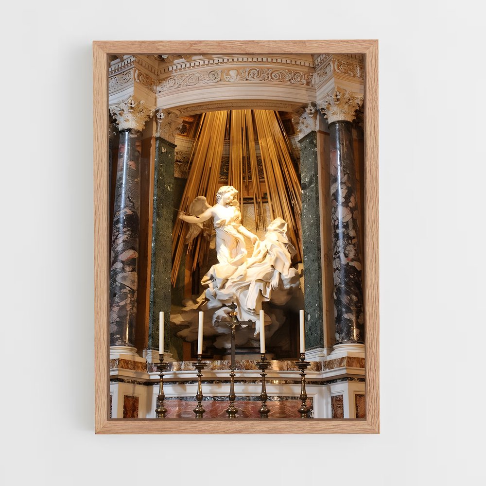 ap-ecstasy of saint teresa bernini-6 cadre Bois clair