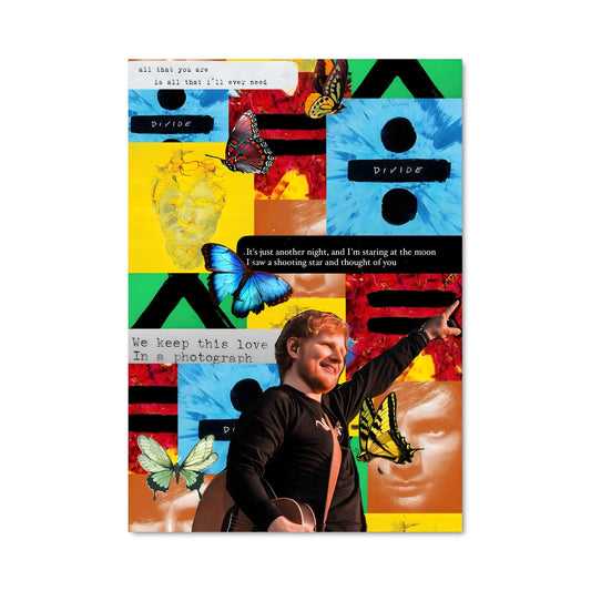 Poster Melodies et Papillons