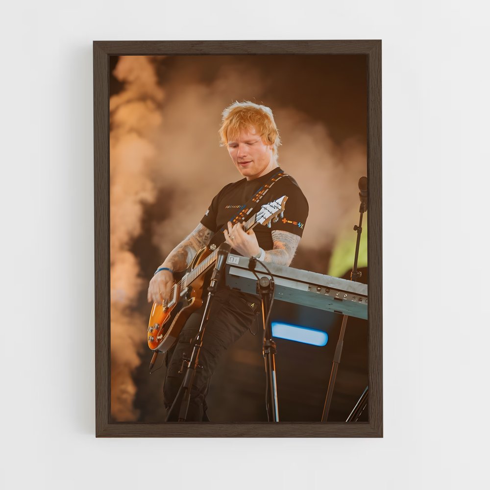ap-ed sheeran-7 cadre Bois foncé