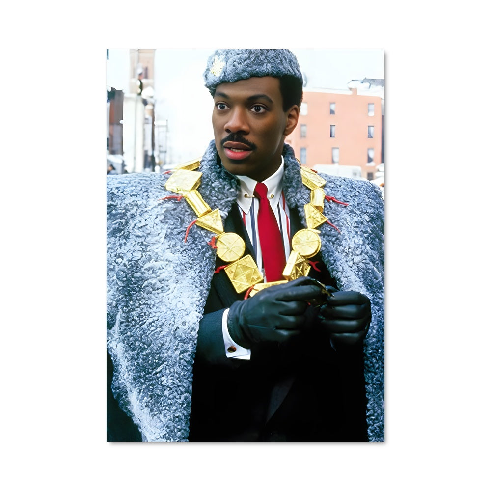 Poster Eddie en Fourrure