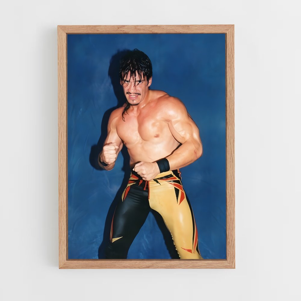 ap-eddie guerrero-1 cadre Bois clair