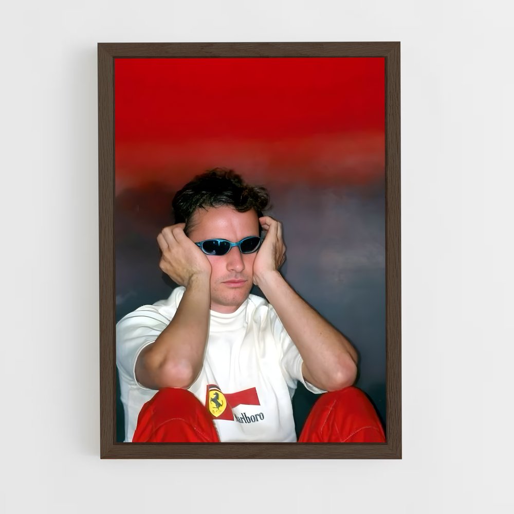 ap-eddie irvine-2 cadre Bois foncé