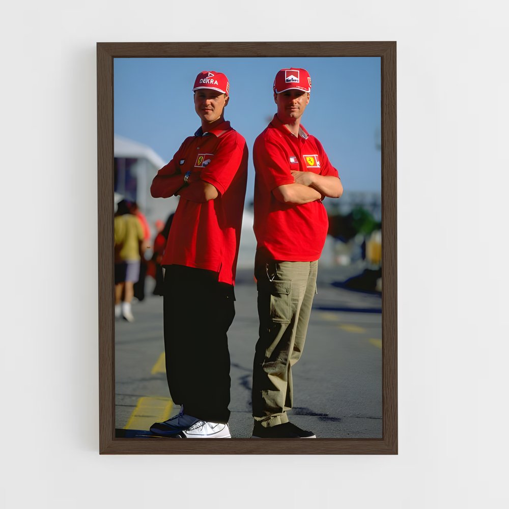 ap-eddie irvine-3 cadre Bois foncé