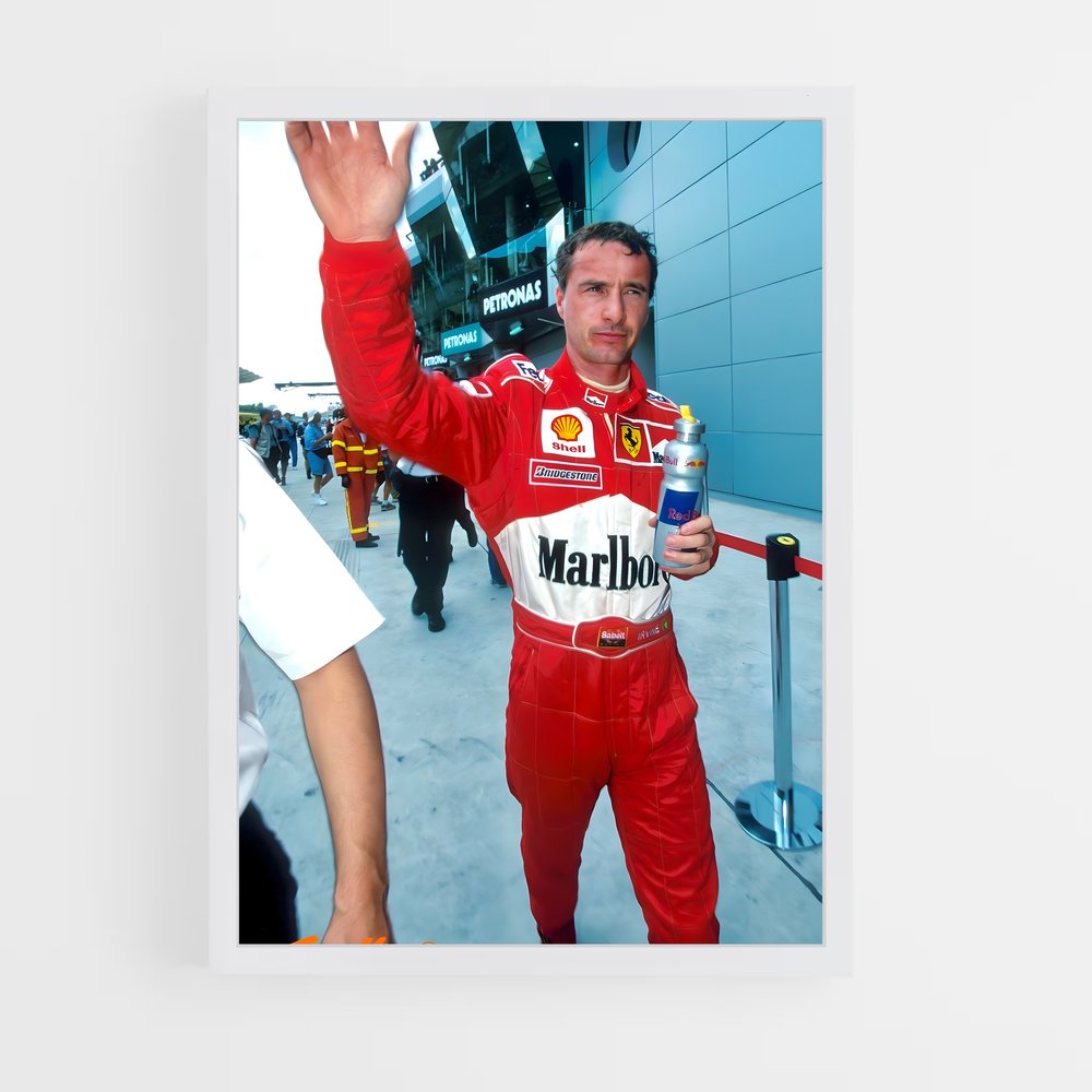 ap-eddie irvine-4 cadre Blanc