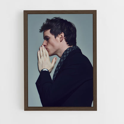ap-eddie redmayne-8 cadre Bois foncé