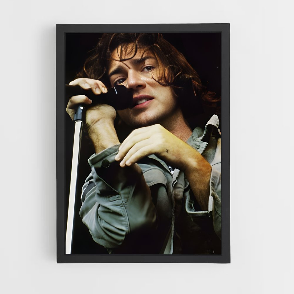 ap-eddie vedder-8 cadre Noir