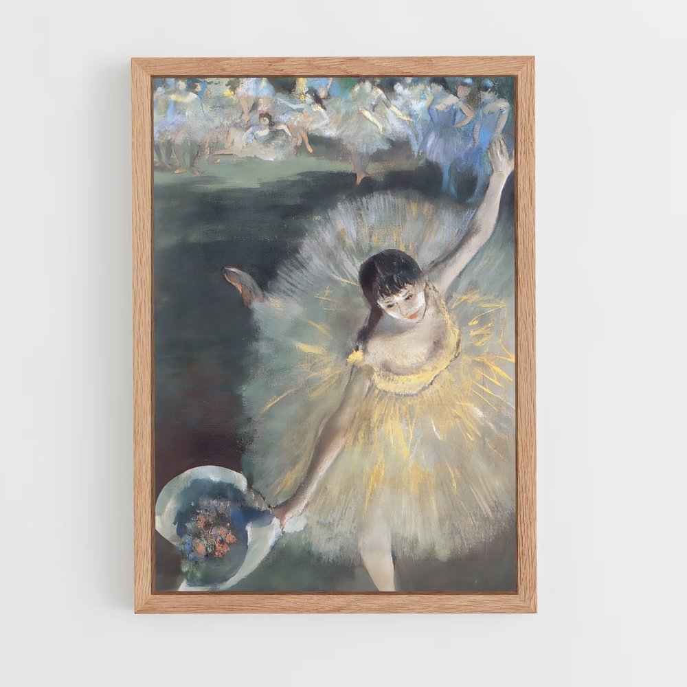 ap-edgar degas-1 cadre Bois clair