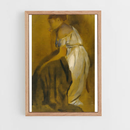 ap-edgar degas-7 cadre Bois clair