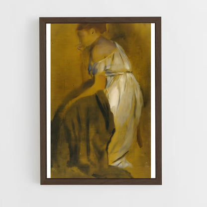 ap-edgar degas-7 cadre Bois foncé