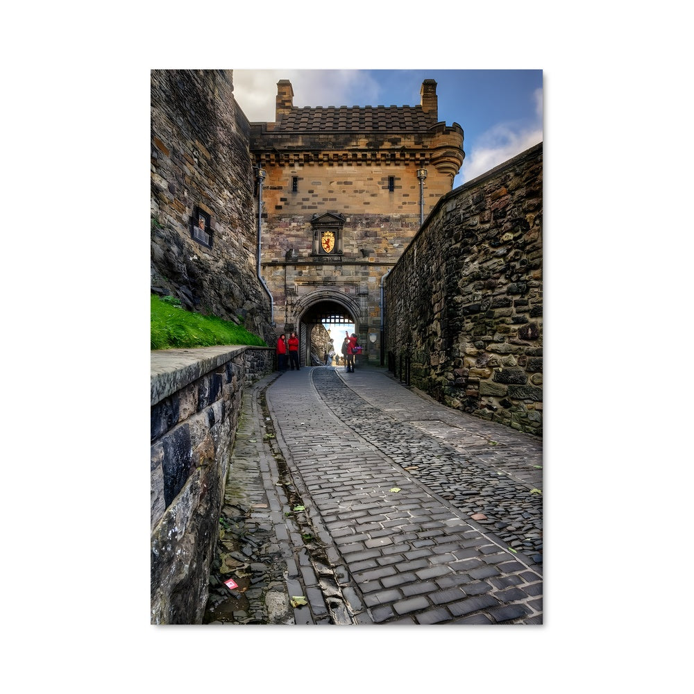 Poster Châteaux d'Édimbourg