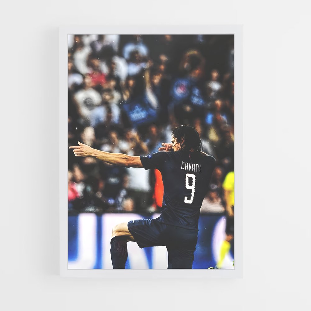 ap-edinson cavani-3 cadre Blanc