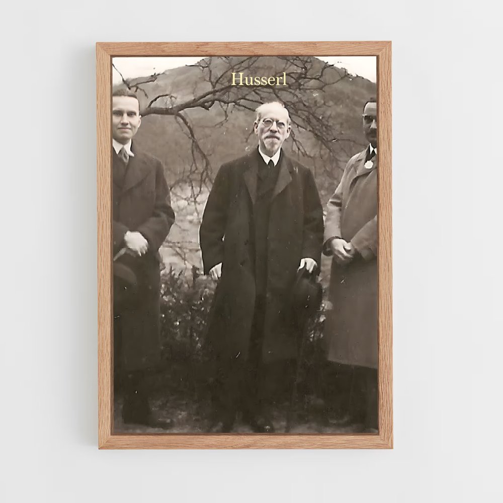 ap-edmund husserl-1 cadre Bois clair