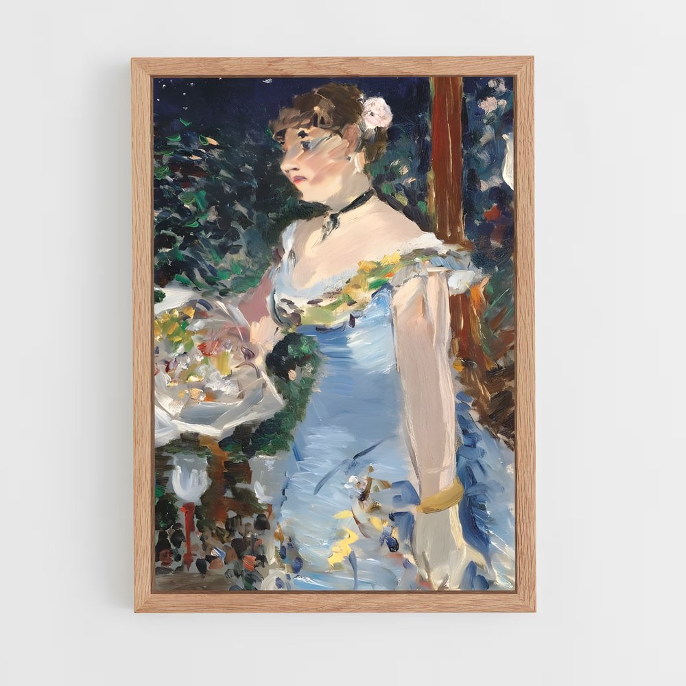 ap-edouard manet-2 cadre Bois clair