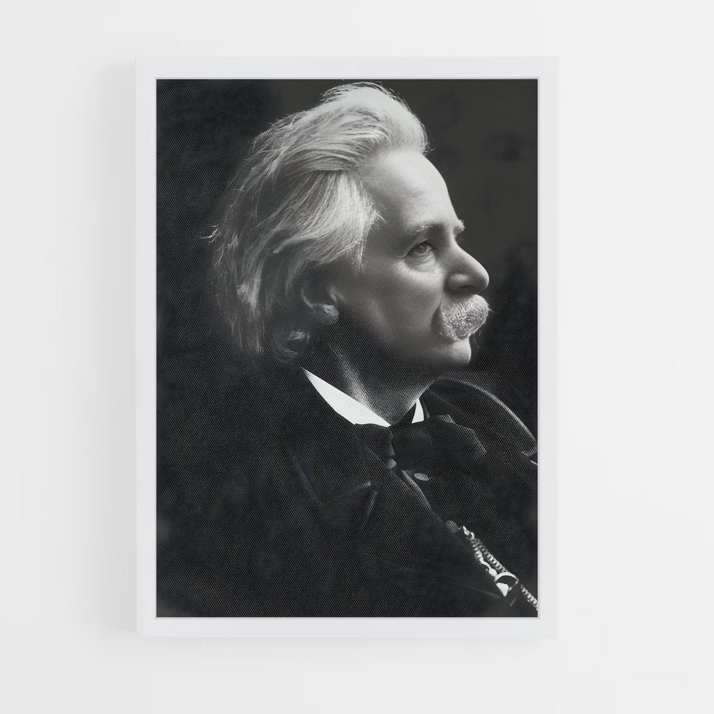 ap-edvard grieg-5 cadre Blanc